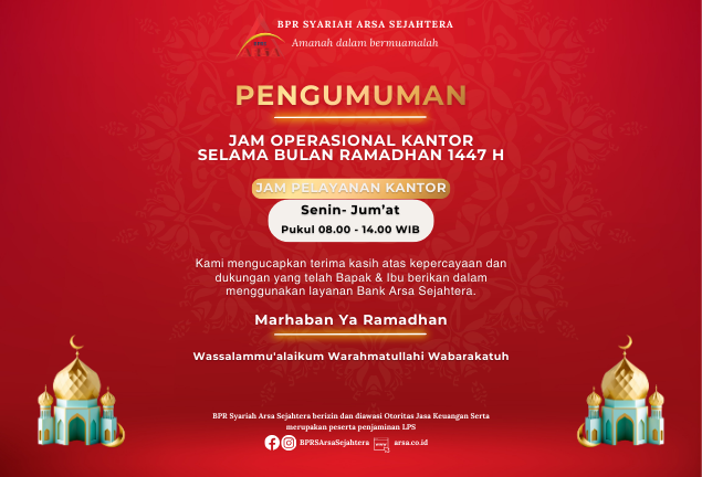 Pengumuman Jam Operasional Kantor Selama Bulan Ramadhan
